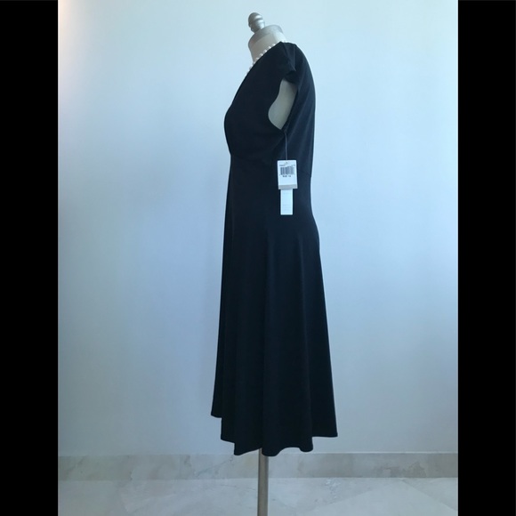 Maggy London NWT Little Black Dress Sz12p - Picture 3 of 6